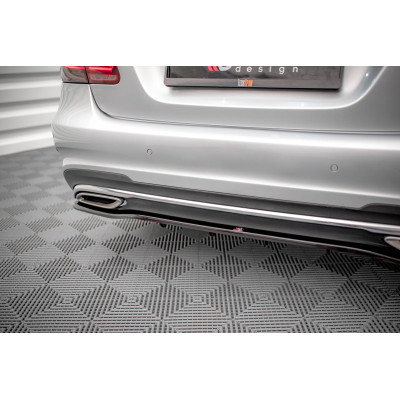 Splitter trasero para (with vertical bars) Mercedes-Benz E AMG-Line Sedan W212 Facelift