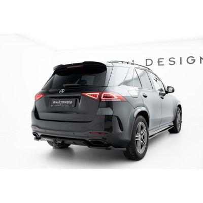 Splitter trasero para (with vertical bars) Mercedes-Benz GLE SUV AMG-Line W167 / W167 Facelift