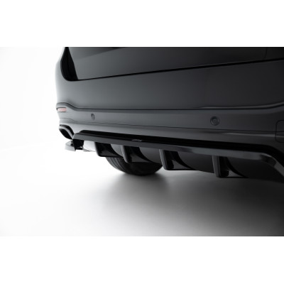 Splitter trasero para (with vertical bars) Mercedes-Benz GLE SUV AMG-Line W167 / W167 Facelift