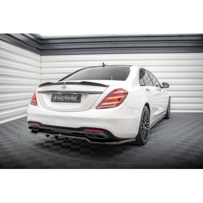 Splitter trasero para (with vertical bars) Mercedes-Benz S AMG-Line W222 Facelift