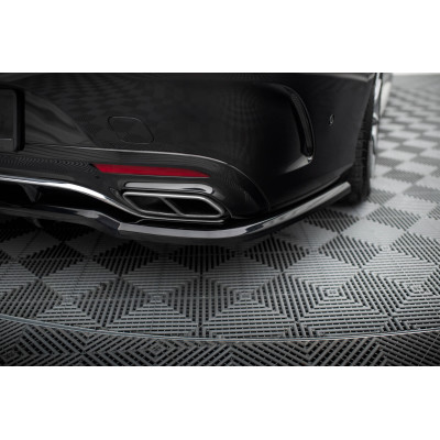 Splitter trasero para (with vertical bars) Mercedes-Benz S Coupe AMG-Line C217 Facelift