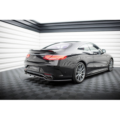 Splitter trasero para (with vertical bars) Mercedes-Benz S Coupe AMG-Line C217 Facelift