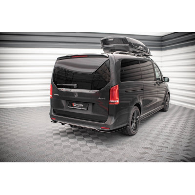 Splitter trasero para (with vertical bars) Mercedes-Benz V-Class AMG-Line W447 Facelift