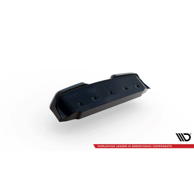 Splitter trasero para (with vertical bars) Nissan GTR R35 Facelift