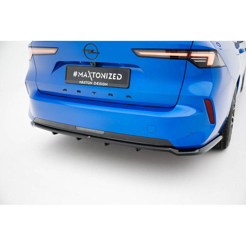 Splitter trasero para (with vertical bars) Opel Astra Sports Tourer L (MK6)