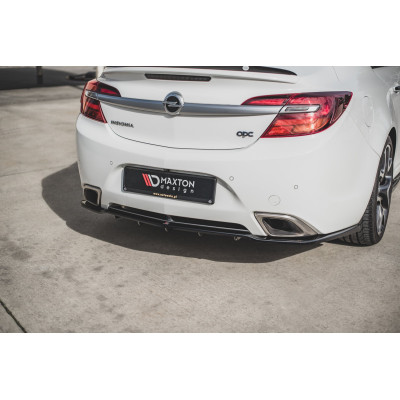 Splitter trasero para (with vertical bars) Opel Insignia Mk. 1 OPC Facelift