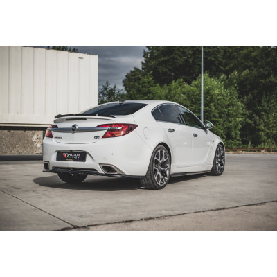 Splitter trasero para (with vertical bars) Opel Insignia Mk. 1 OPC Facelift