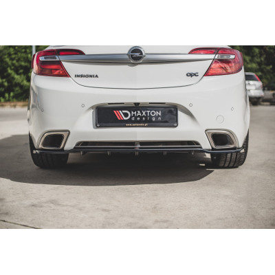 Splitter trasero para (with vertical bars) Opel Insignia Mk. 1 OPC Facelift