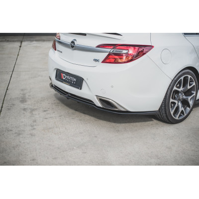 Splitter trasero para (with vertical bars) Opel Insignia Mk. 1 OPC Facelift