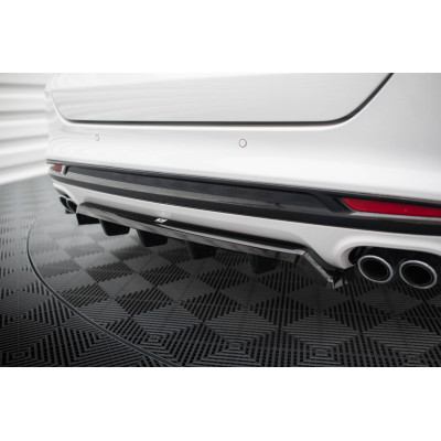 Splitter trasero para (with vertical bars) para Mondeo Sport Mk5 Facelift / Fusion Sport Mk2 Facelift
