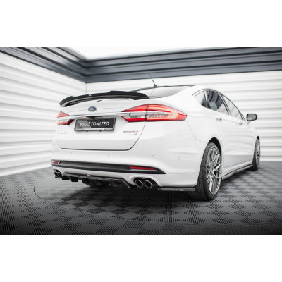 Splitter trasero para (with vertical bars) para Mondeo Sport Mk5 Facelift / Fusion Sport Mk2 Facelift