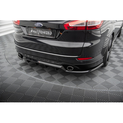 Splitter trasero para (with vertical bars) para Mondeo ST-Line Estate Mk4 Facelift