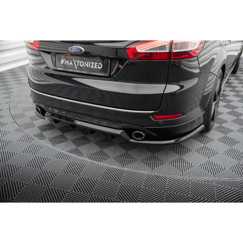 Splitter trasero para (with vertical bars) para Mondeo ST-Line Estate Mk4 Facelift