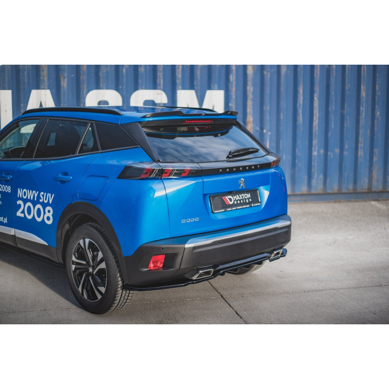 Splitter trasero para (with vertical bars) Peugeot 2008 Mk2