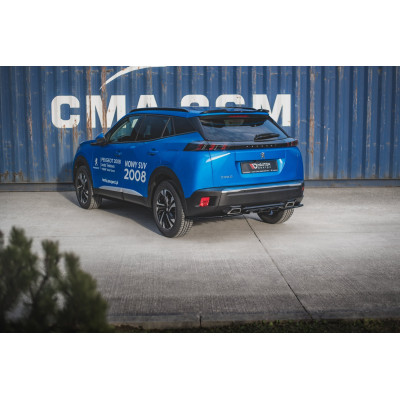 Splitter trasero para (with vertical bars) Peugeot 2008 Mk2