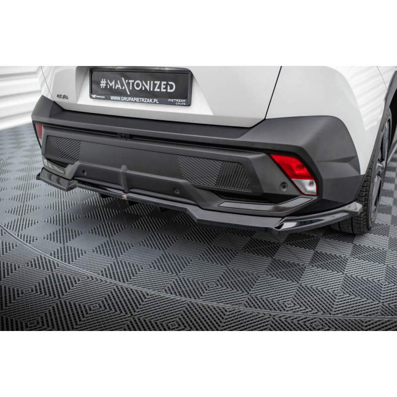 Splitter trasero para (with vertical bars) Peugeot 408 Mk1