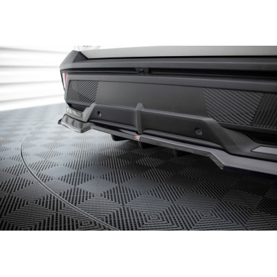 Splitter trasero para (with vertical bars) Peugeot 408 Mk1