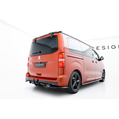 Splitter trasero para (with vertical bars) Peugeot Expert Mk3