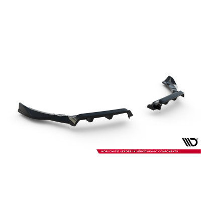 Splitter trasero para (with vertical bars) Porsche 718 Cayman GTS 982c