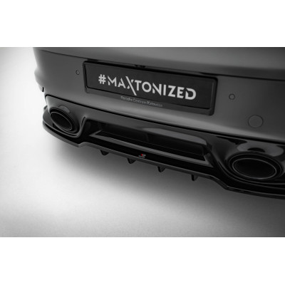 Splitter trasero para (with vertical bars) Porsche 911 Turbo S Sport Package 992