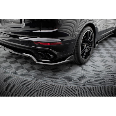 Splitter trasero para (with vertical bars) Porsche Cayenne Mk2 Facelift