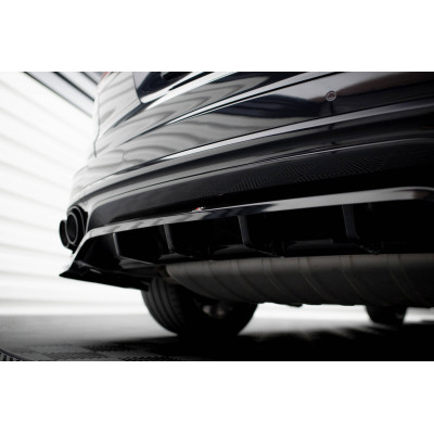 Splitter trasero para (with vertical bars) Porsche Cayenne Mk2 Facelift