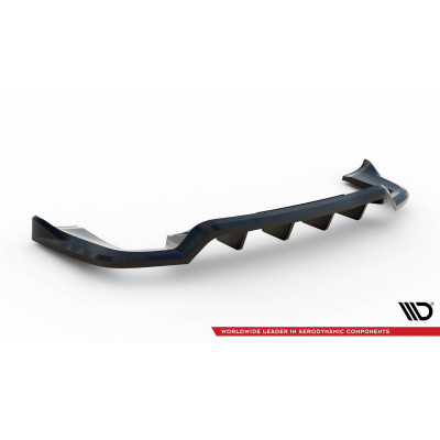 Splitter trasero para (with vertical bars) Porsche Cayenne Mk2 Facelift