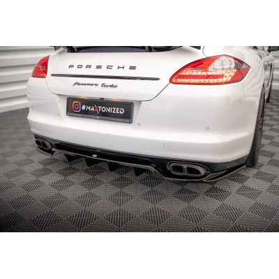 Splitter trasero para (with vertical bars) Porsche Panamera Turbo 970