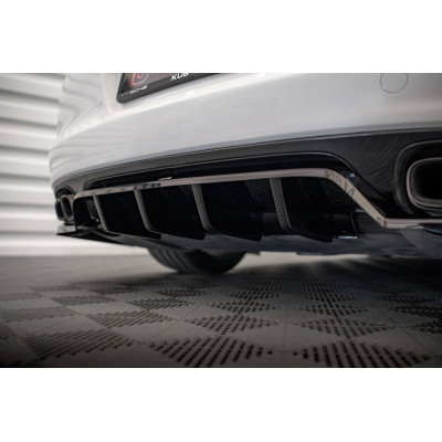 Splitter trasero para (with vertical bars) Porsche Panamera Turbo 970