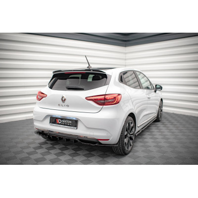 Splitter trasero para (with vertical bars) Renault Clio Mk5