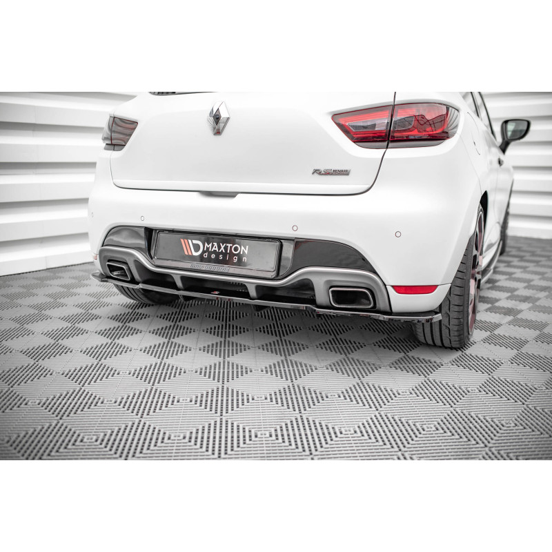 Splitter trasero para (with vertical bars) Renault Clio RS Mk4