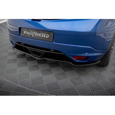 Splitter trasero para (with vertical bars) Renault Megane RS Mk3