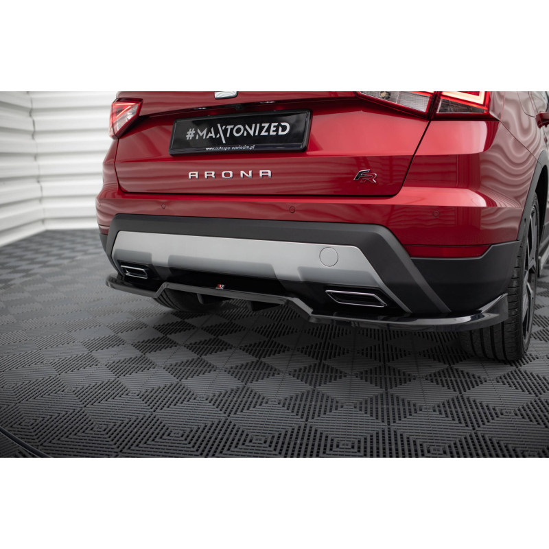 Splitter trasero para (with vertical bars) Seat Arona FR Mk1