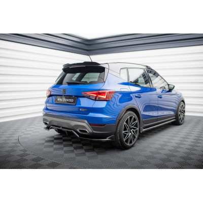 Splitter trasero para (with vertical bars) Seat Arona FR Mk1 Facelift