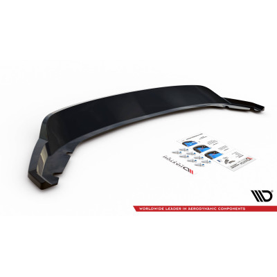 Splitter trasero para (with vertical bars) Seat Leon Hatchback Mk3