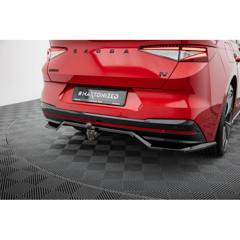 Splitter trasero para (with vertical bars) Skoda Enyaq Coupe iV RS