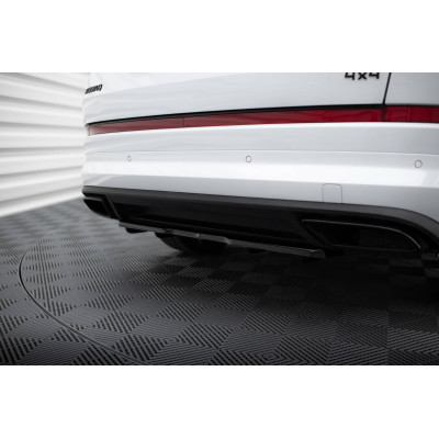 Splitter trasero para (with vertical bars) Skoda Kodiaq RS Mk1 / Mk1 Facelift