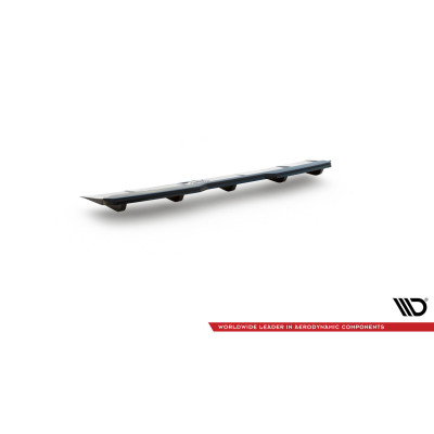 Splitter trasero para (with vertical bars) Skoda Kodiaq RS Mk1 / Mk1 Facelift