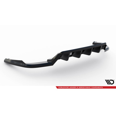 Splitter trasero para (with vertical bars) Skoda Kodiaq RS Mk1 / Mk1 Facelift