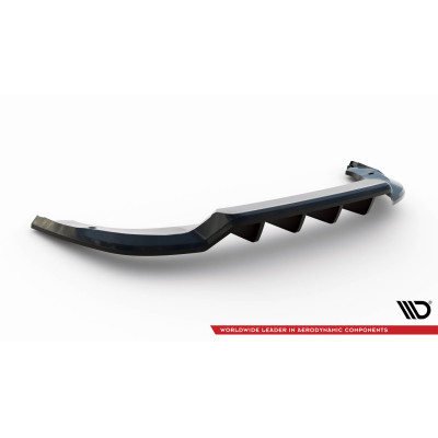 Splitter trasero para (with vertical bars) Skoda Kodiaq Sportline Mk1 / Mk1 Facelift