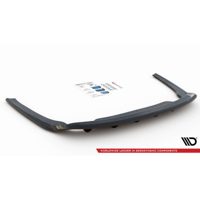 Splitter trasero para (with vertical bars) Skoda Octavia Mk4