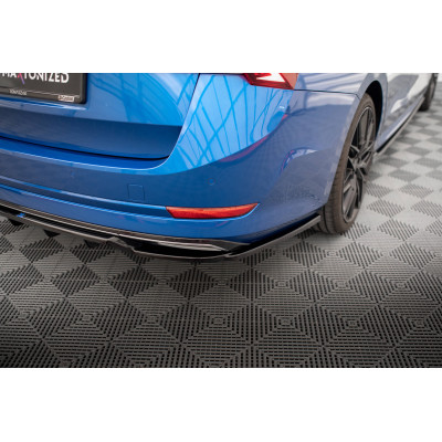 Splitter trasero para (with vertical bars) Skoda Octavia Sportline Mk4