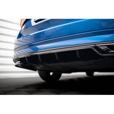 Splitter trasero para (with vertical bars) Skoda Octavia Sportline Mk4