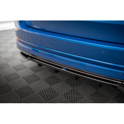 Splitter trasero para (with vertical bars) Skoda Octavia Sportline Mk4