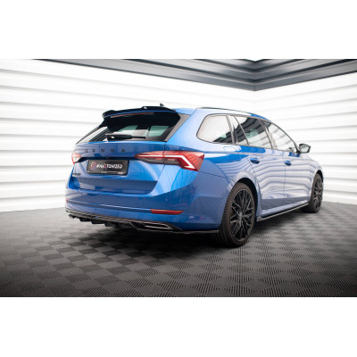 Splitter trasero para (with vertical bars) Skoda Octavia Sportline Mk4
