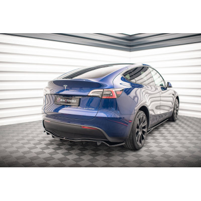 Splitter trasero para (with vertical bars) Tesla Model Y