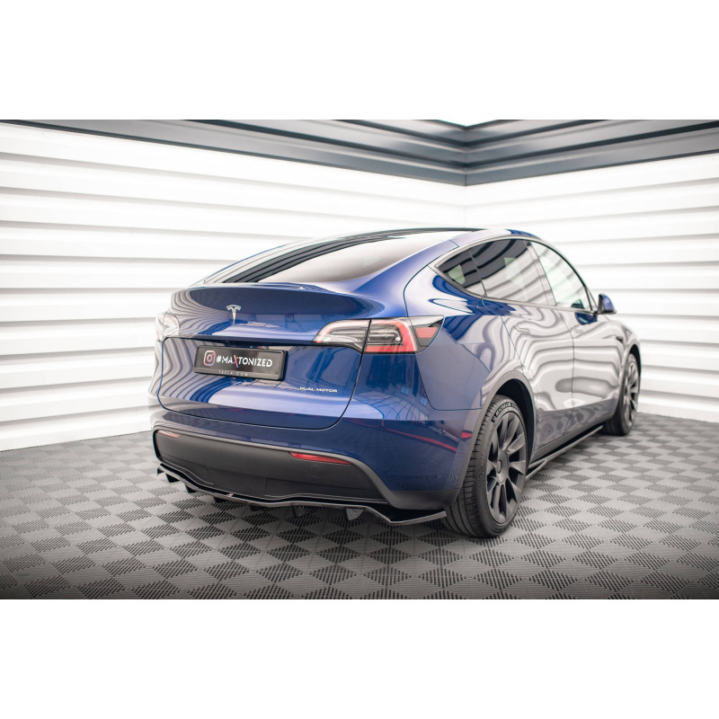Splitter trasero para (with vertical bars) Tesla Model Y