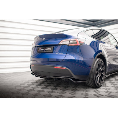 Splitter trasero para (with vertical bars) Tesla Model Y