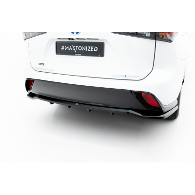 Splitter trasero para (with vertical bars) Toyota Highlander Mk4