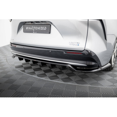 Splitter trasero para (with vertical bars) Toyota Sienna Mk4